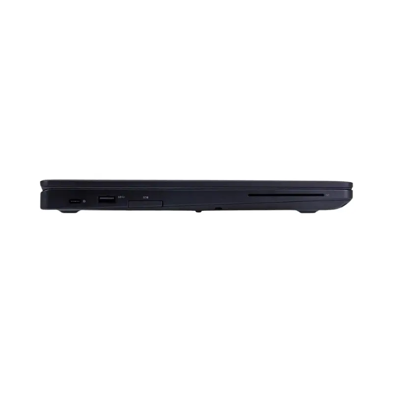 DELL Latitude 5480 _ Laptop _ Intel Core i5 7th Gen 7300HQ _ 256 GB SSD _ 8GB Ram _ Intel HD Graphics 630 _ 14 Inch _ from left side view Slim side profile with multiple connectivity ports for all your business needs.