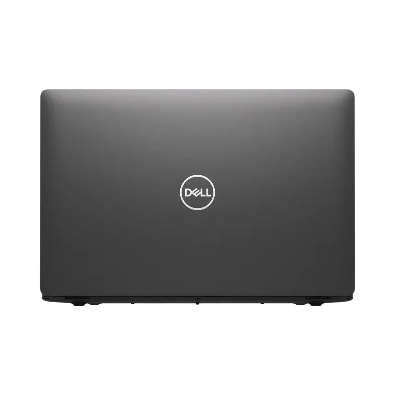 Dell Latitude 5500 _ Laptop _ Intel Core I5-8265U _ 256G SSD _ 8G Ram _ Intel UHD Graphics _ 15.6 Inch FHD _ from rear panel view Dell Latitude 5500 showing sleek black design