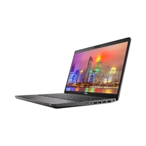 Dell Latitude 5500 open laptop showing keyboard and display