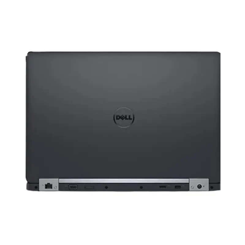 Dell Latitude 5570 _ Laptop _ Intel Core i7 6600U _ 8GB Ram _ 256GB SSD _ AMD Radeon R7 M370 _ 15.6 Inch _ from rear panel view Dell Latitude 5570 Laptop Closed