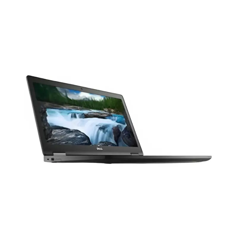 Dell Latitude 5580 _ Laptop _ Intel Core i7-7820HQ _ 256GB SSD _ 8GB Ram _ Intel HD Graphics 640 _ 15.6” Inch _ from front angle view Dell Latitude 5580 showing 15.6-inch Full HD anti-glare display