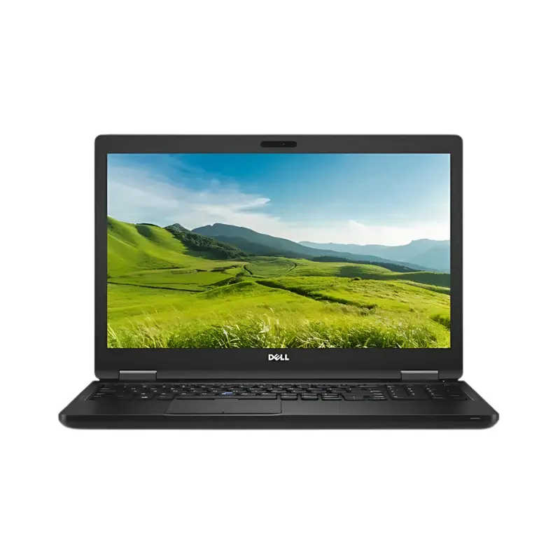 Dell Latitude 5580 laptop open on desk