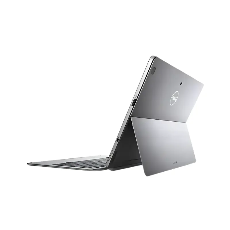 Dell Latitude 7200 2-in-1 _ Laptop _ Intel Core i5-8365U _ 256GB SSD _ 8GB Ram _ Intel HD Graphics _ 12″ Inch _ Touch Screen _ FHD _ from rear panel view Dell Latitude 7200 USB and HDMI ports