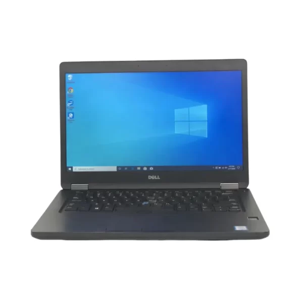 Dell Latitude E5450 front view - 14 inch business laptop with keyboard and screen