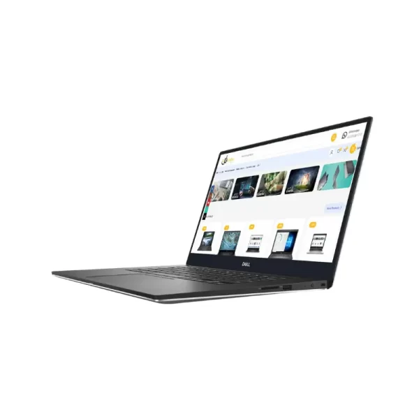 Dell Precision 5530 laptop closed in brushed onyx finish