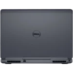 Rear view of Dell Precision 7520 showing advanced thermal vents and reinforced build
