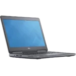 Dell Precision 7520 side view showing Thunderbolt 3 USB-C, HDMI 2.0, SD card reader and full-size ports