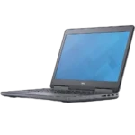 Dell Precision 7520 side view showing Thunderbolt 3 USB-C, HDMI 2.0, SD card reader and full-size ports