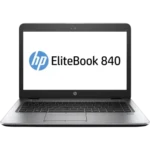 HP EliteBook 840 G3 laptop front view - hp elitebook 840