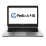 HP ProBook 640 G2 laptop front view - hp probook 640 g2