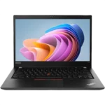 Lenovo ThinkPad T14 business laptop with 14-inch FHD IPS anti-glare display and legendary backlit keyboard