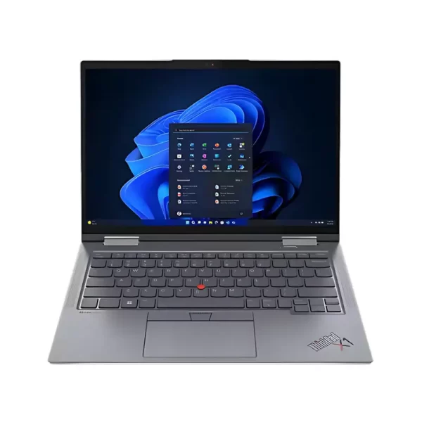 Lenovo ThinkPad X1 Yoga Gen 8 laptop front view in standard mode