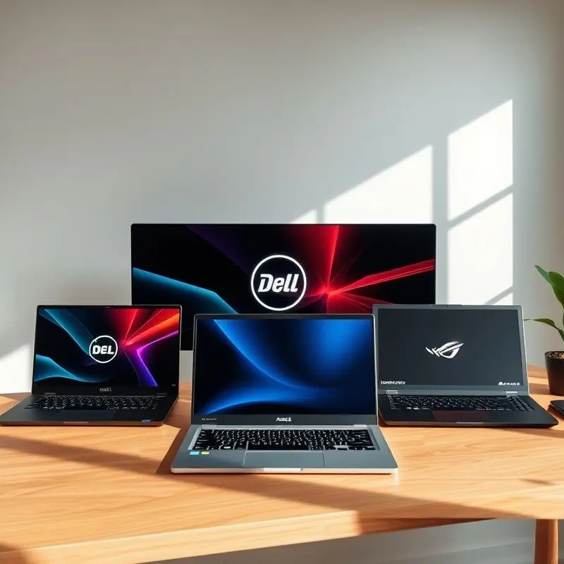 A lineup of the best-performing laptops in 2025 from leading brands.